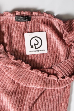 Γυναικείο πουλόβερ Bershka, Μέγεθος S, Χρώμα Ρόζ , Τιμή 2,67 €