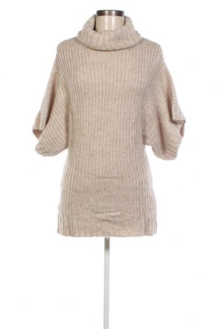 Дамски пуловер Bershka, Размер L, Цвят Бежов, Цена 12,18 лв.
