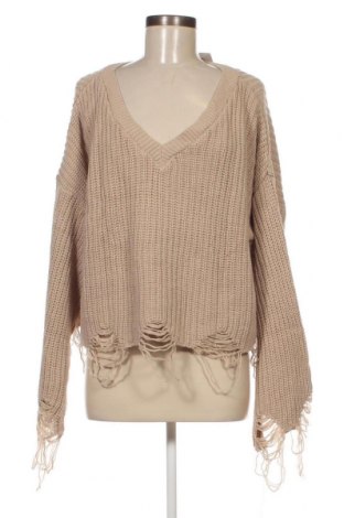 Damenpullover Boohoo, Größe XL, Farbe Beige, Preis 20,18 €