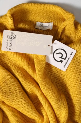 Damenpullover Boysen's, Größe S, Farbe Gelb, Preis 9,48 €