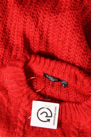 Дамски пуловер Brave Soul, Размер L, Цвят Червен, Цена 13,05 лв.