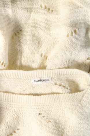Γυναικείο πουλόβερ Cache Cache, Μέγεθος M, Χρώμα Λευκό, Τιμή 4,49 €
