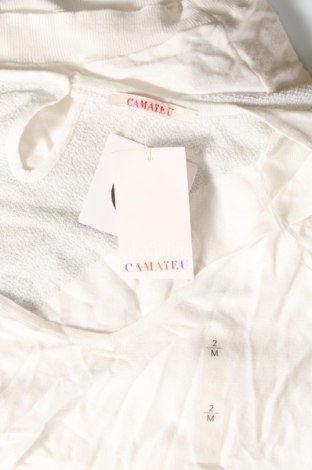 Damenpullover Camaieu, Größe M, Farbe Weiß, Preis € 8,30