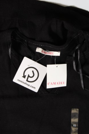 Дамски пуловер Camaieu, Размер XS, Цвят Черен, Цена 16,56 лв.