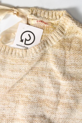 Дамски пуловер Camaieu, Размер M, Цвят Бежов, Цена 7,25 лв.