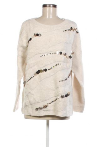 Pulover de femei Camaieu, Mărime M, Culoare Ecru, Preț 25,76 Lei