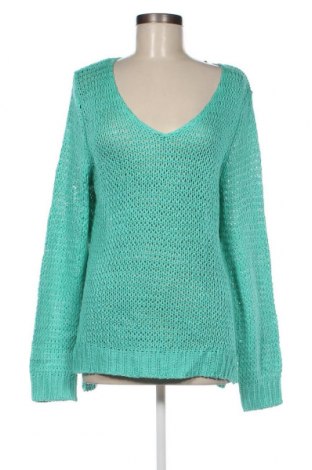 Дамски пуловер Cecilia Classics, Размер L, Цвят Зелен, Цена 7,25 лв.