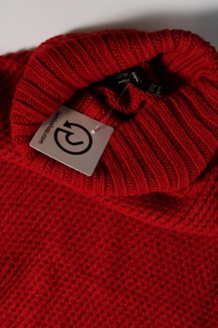 Дамски пуловер Cortefiel, Размер S, Цвят Червен, Цена 9,28 лв.
