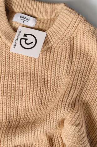 Γυναικείο πουλόβερ Cropp, Μέγεθος S, Χρώμα  Μπέζ, Τιμή 4,49 €