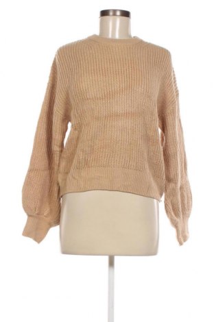 Дамски пуловер Cropp, Размер S, Цвят Бежов, Цена 7,25 лв.