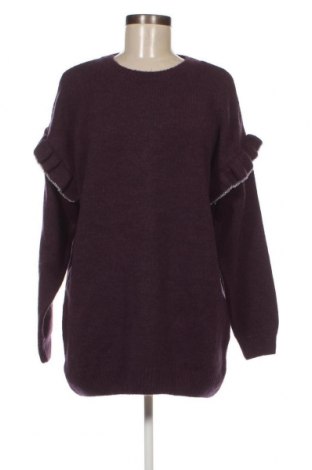 Дамски пуловер Defacto, Размер S, Цвят Лилав, Цена 14,72 лв.