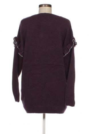 Дамски пуловер Defacto, Размер S, Цвят Лилав, Цена 18,40 лв.