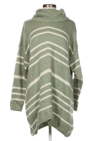 Γυναικείο πουλόβερ Defacto, Μέγεθος L, Χρώμα Πράσινο, Τιμή 7,79 €