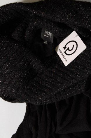 Γυναικείο πουλόβερ Dept, Μέγεθος XL, Χρώμα Μαύρο, Τιμή 17,94 €