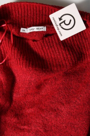 Damski sweter Easy Wear, Rozmiar XS, Kolor Czerwony, Cena 42,67 zł