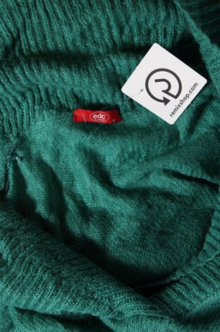 Damski sweter Edc By Esprit, Rozmiar M, Kolor Zielony, Cena 27,83 zł
