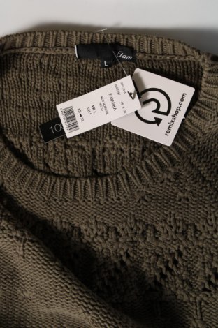 Дамски пуловер Etam, Размер L, Цвят Зелен, Цена 26,10 лв.