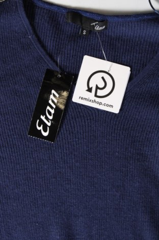 Γυναικείο πουλόβερ Etam, Μέγεθος S, Χρώμα Μπλέ, Τιμή 11,21 €