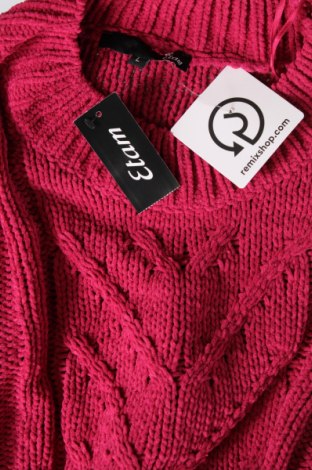 Γυναικείο πουλόβερ Etam, Μέγεθος L, Χρώμα Ρόζ , Τιμή 20,18 €