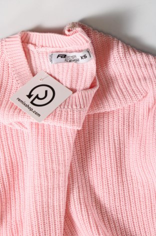 Γυναικείο πουλόβερ Fb Sister, Μέγεθος XS, Χρώμα Ρόζ , Τιμή 6,28 €