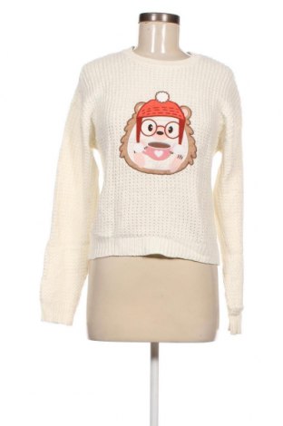 Дамски пуловер Fb Sister, Размер S, Цвят Бял, Цена 13,05 лв.