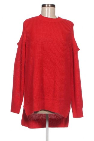 Дамски пуловер Flash Lights, Размер M, Цвят Червен, Цена 14,72 лв.