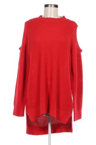 Γυναικείο πουλόβερ Flash Lights, Μέγεθος L, Χρώμα Κόκκινο, Τιμή 7,59 €