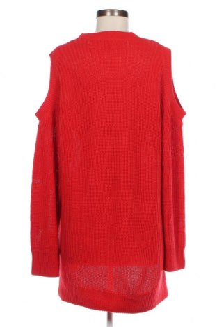 Дамски пуловер Flash Lights, Размер L, Цвят Червен, Цена 14,26 лв.