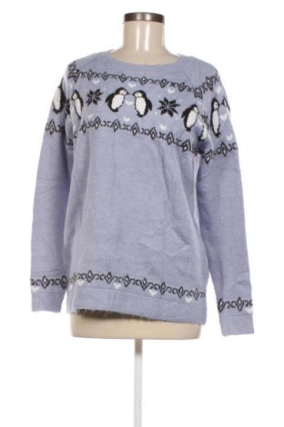 Дамски пуловер George, Размер M, Цвят Син, Цена 7,25 лв.