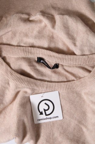 Дамски пуловер Gina Tricot, Размер S, Цвят Бежов, Цена 7,40 лв.