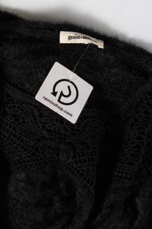 Дамски пуловер Grain De Malice, Размер S, Цвят Черен, Цена 7,25 лв.