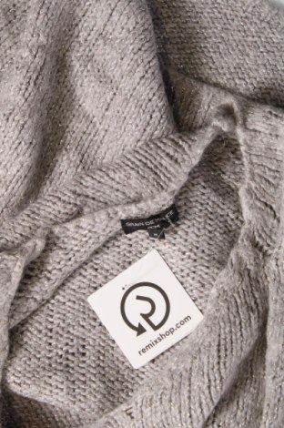Дамски пуловер Grain De Malice, Размер M, Цвят Сив, Цена 7,54 лв.