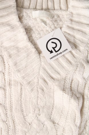 Дамски пуловер H&M, Размер L, Цвят Бял, Цена 7,54 лв.