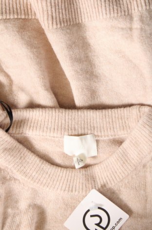Pulover de femei H&M, Mărime M, Culoare Bej, Preț 26,71 Lei