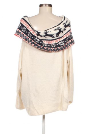 Γυναικείο πουλόβερ H&M, Μέγεθος XXL, Χρώμα  Μπέζ, Τιμή 5,56 €
