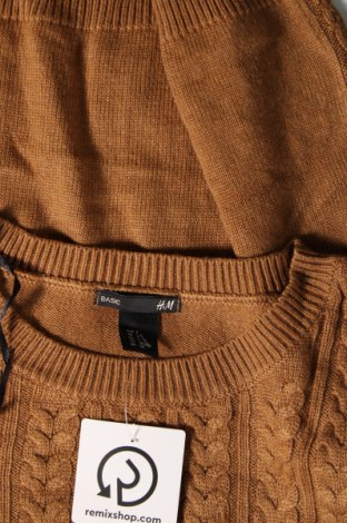 Дамски пуловер H&M, Размер S, Цвят Кафяв, Цена 11,20 лв.