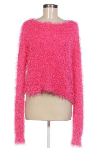 Дамски пуловер H&M Divided, Размер L, Цвят Розов, Цена 7,83 лв.