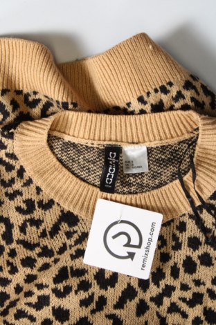 Дамски пуловер H&M Divided, Размер S, Цвят Многоцветен, Цена 7,25 лв.