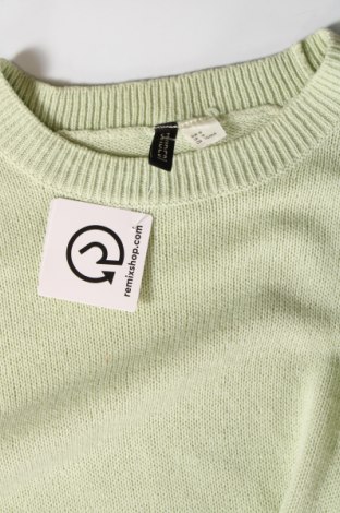 Дамски пуловер H&M Divided, Размер M, Цвят Зелен, Цена 8,70 лв.