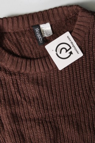 Дамски пуловер H&M Divided, Размер S, Цвят Кафяв, Цена 8,99 лв.