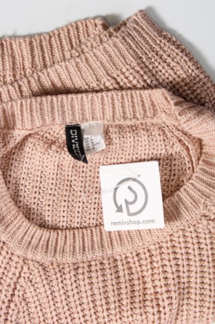 Damski sweter H&M Divided, Rozmiar M, Kolor Beżowy, Cena 38,03 zł