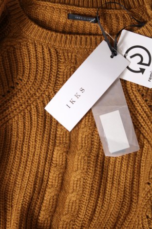 Дамски пуловер IKKS, Размер M, Цвят Кафяв, Цена 70,67 лв.