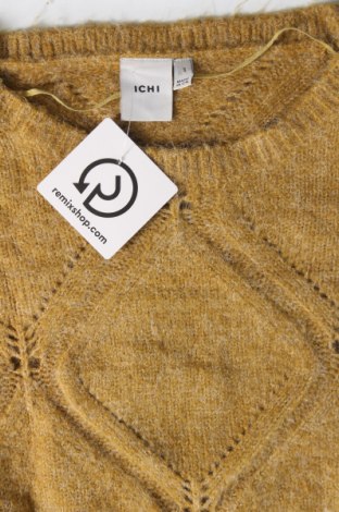 Дамски пуловер Ichi, Размер S, Цвят Жълт, Цена 7,25 лв.