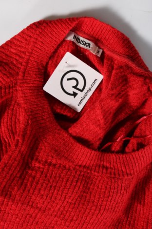 Дамски пуловер Indiska, Размер M, Цвят Червен, Цена 13,05 лв.