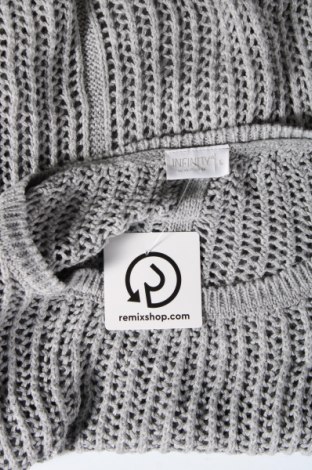 Γυναικείο πουλόβερ Infinity, Μέγεθος L, Χρώμα Γκρί, Τιμή 8,07 €