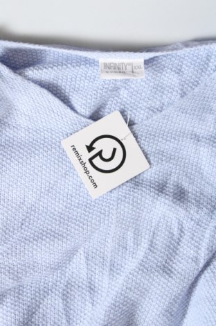 Дамски пуловер Infinity Woman, Размер XXL, Цвят Син, Цена 13,34 лв.