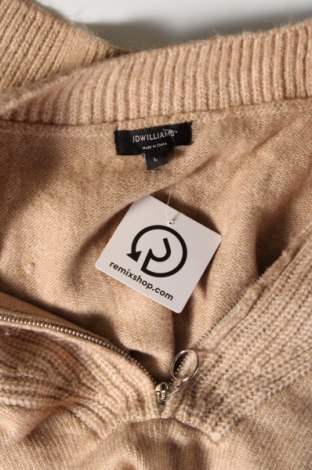 Γυναικείο πουλόβερ JD Williams, Μέγεθος L, Χρώμα  Μπέζ, Τιμή 5,38 €