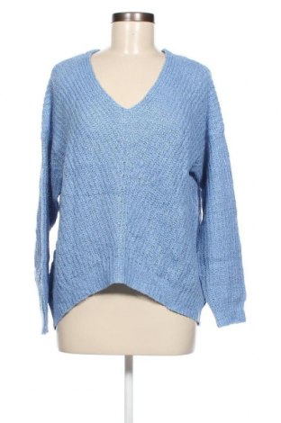 Γυναικείο πουλόβερ Jacqueline De Yong, Μέγεθος L, Χρώμα Μπλέ, Τιμή 4,49 €