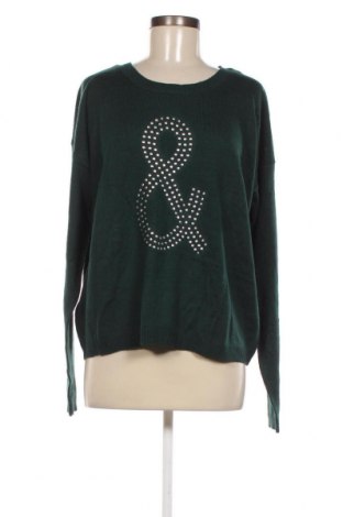 Дамски пуловер Janina, Размер XL, Цвят Зелен, Цена 29,00 лв.