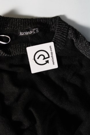 Γυναικείο πουλόβερ Janina, Μέγεθος L, Χρώμα Μαύρο, Τιμή 5,38 €